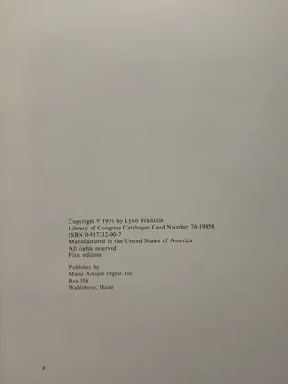 Copyright Page