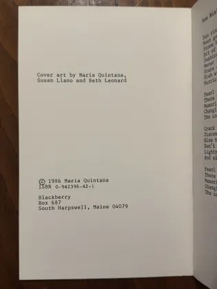 Copyright Page