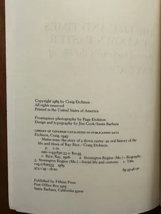 Copyright Page