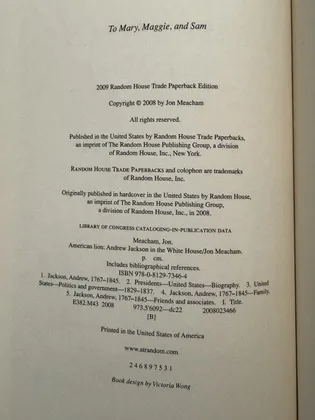 Copyright Page