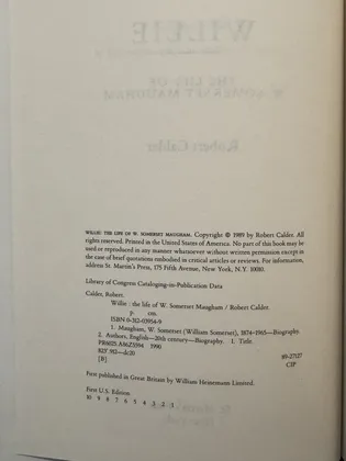 Copyright Page