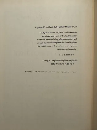Copyright Page