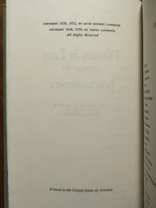 Copyright Page