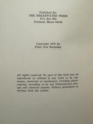 Copyright Page
