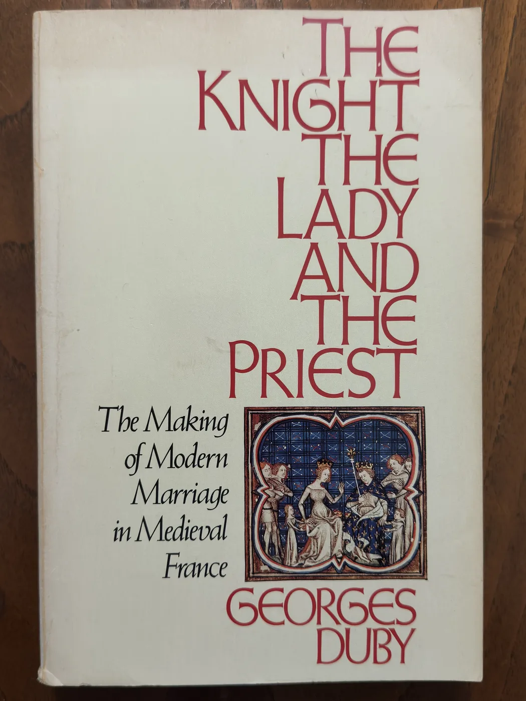 The Knight, the Lady and the Priest — Front Cover