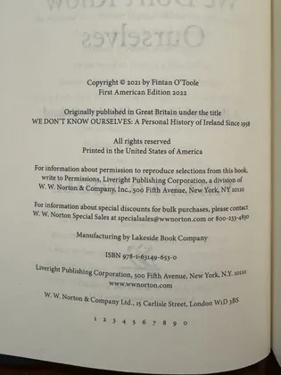 Copyright Page