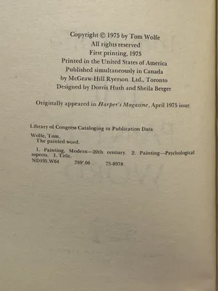 Copyright Page