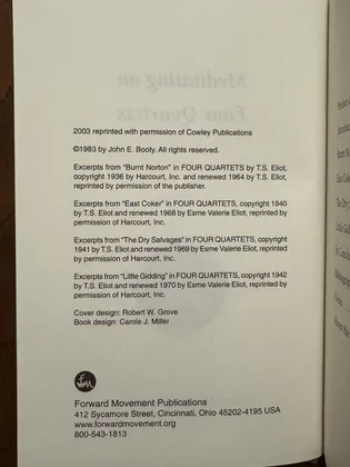 Copyright Page