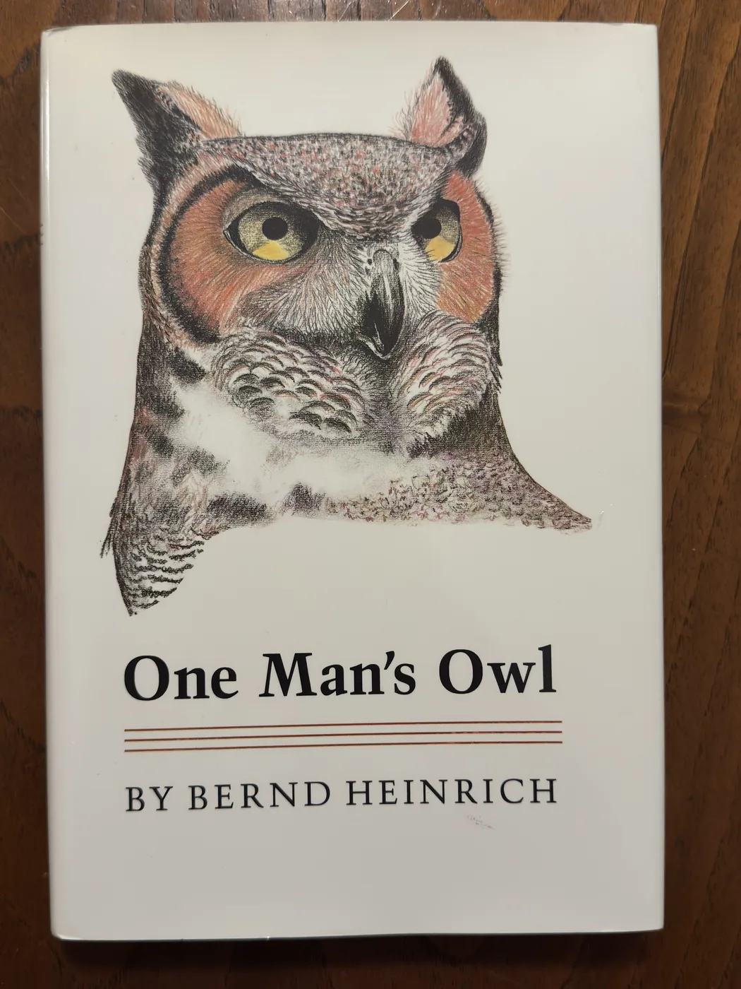 One Man's Owl — Front Cover