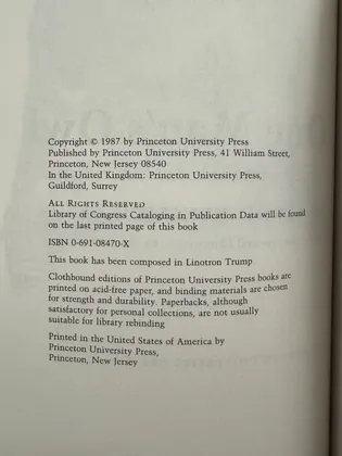 Copyright Page