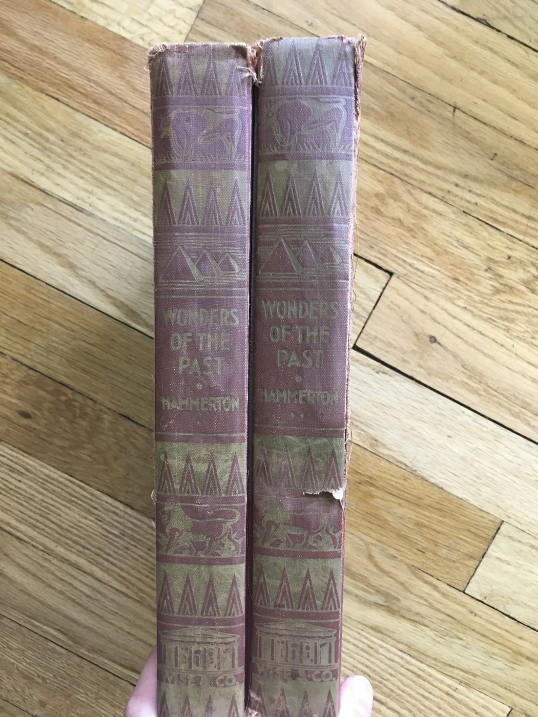 Wonders of the Past, vol. 1 (2-volume set) — Front Cover