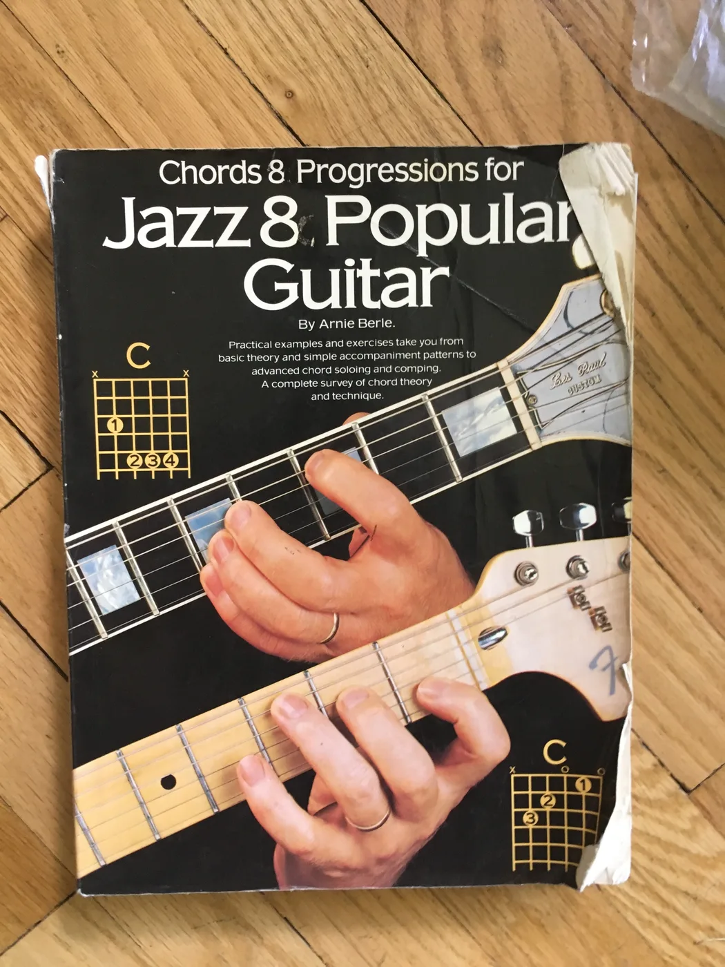 Chords & Progressions for Jazz & Popular Guitar — Front Cover