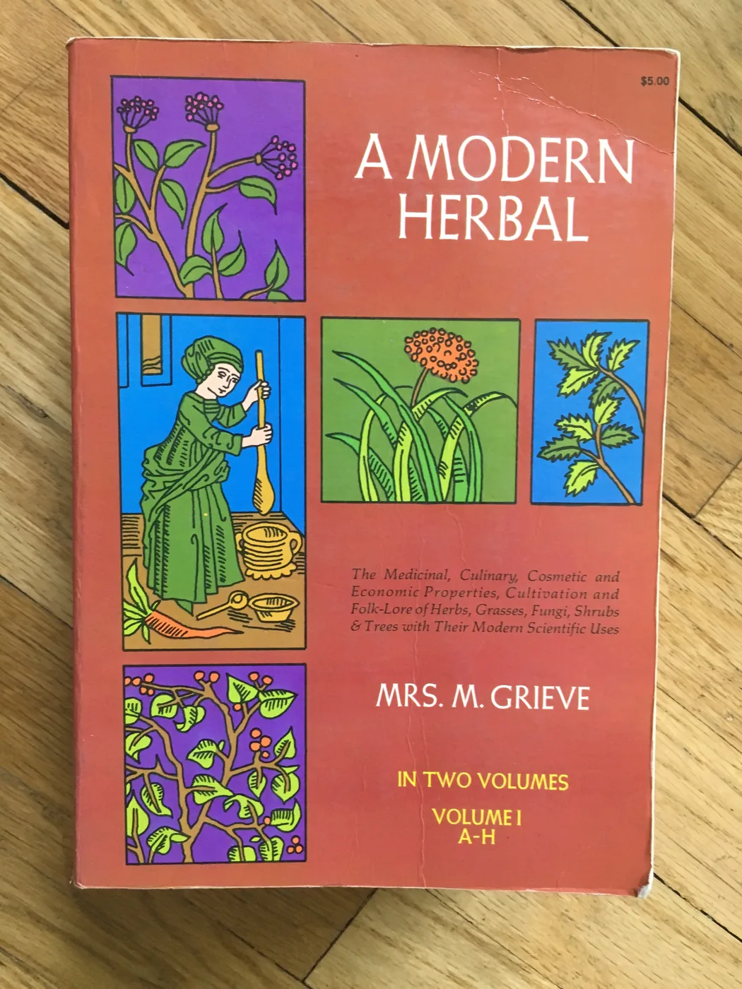 A Modern Herbal, Volume I (A-H) — Front Cover